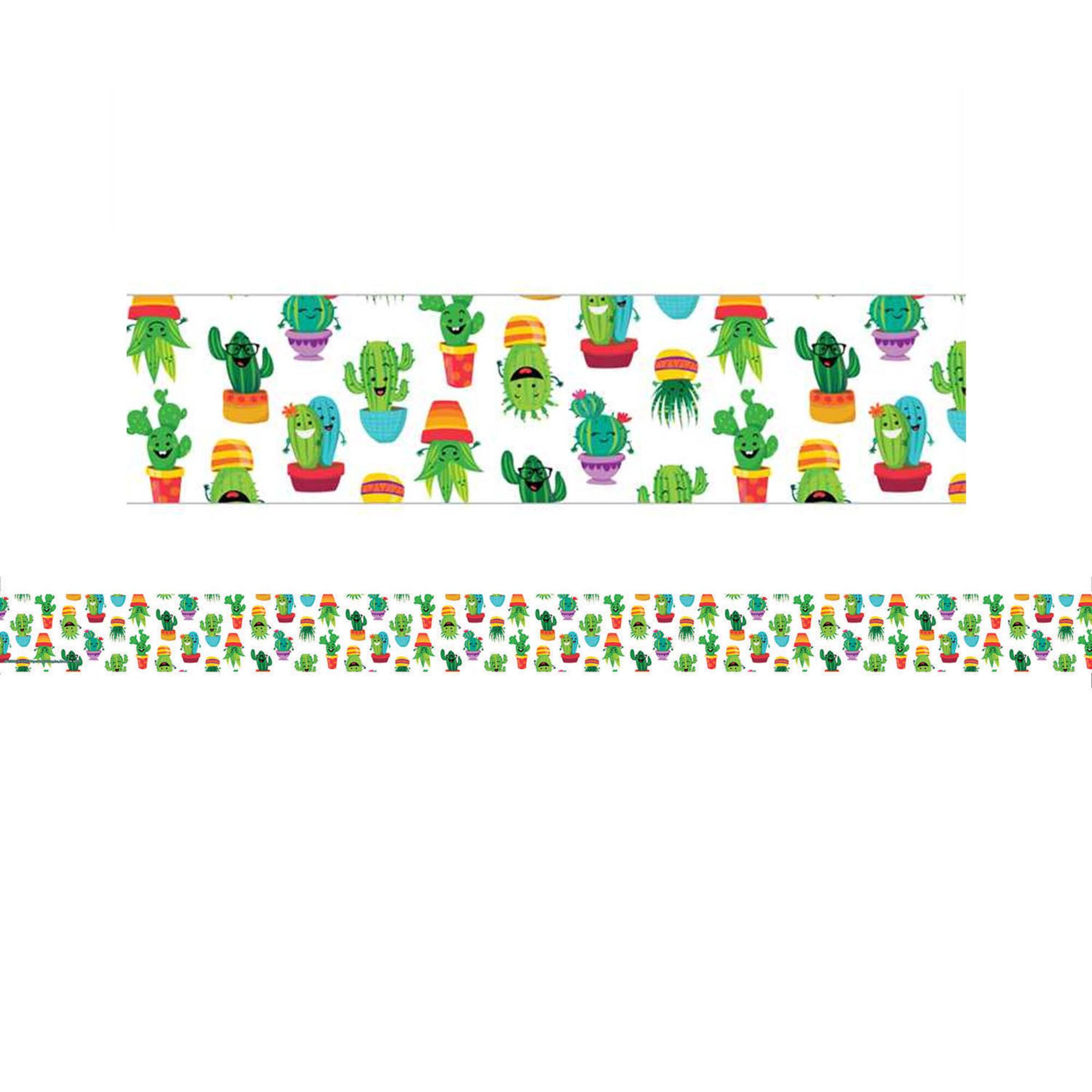 Eureka® A Sharp Bunch Tossed Pattern Deco Trim®, 222ft.